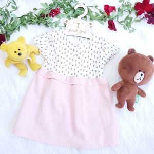 ZARA Baby Girl Floral Combination Dress 18-24M